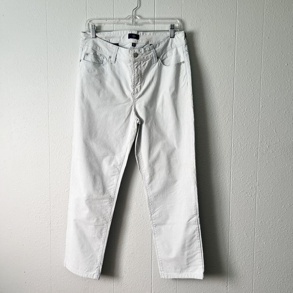 NYDJ Ankle Jeans Womens 10 Pin Tuck Technology Cotton Stretch Spring Summer